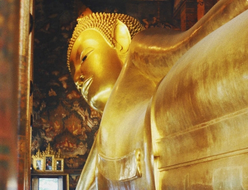 Wat Pho em Bangkok, o templo do Buda Deitado