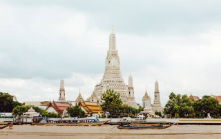 rio chao phraya em bangkok