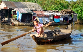 tonle sap lake in cambodia