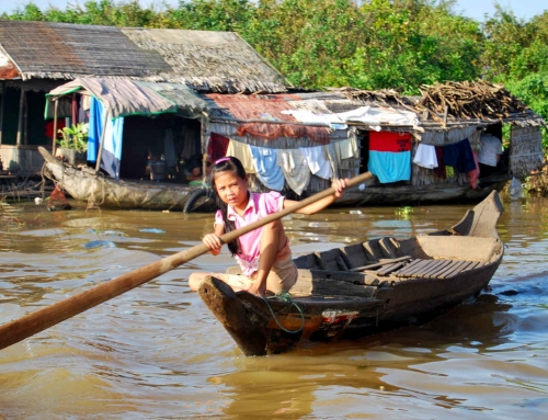 Tonle Sap Lake in Cambodia, a real “Water World”