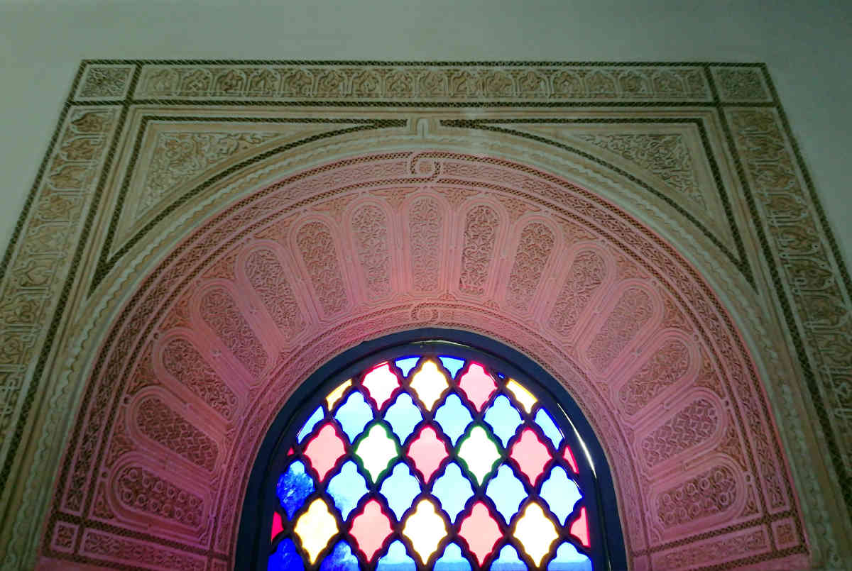 janela palácio da bahia de marraquexe