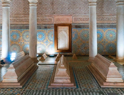 Túmulos Saadianos em Marraquexe, o cemitério real